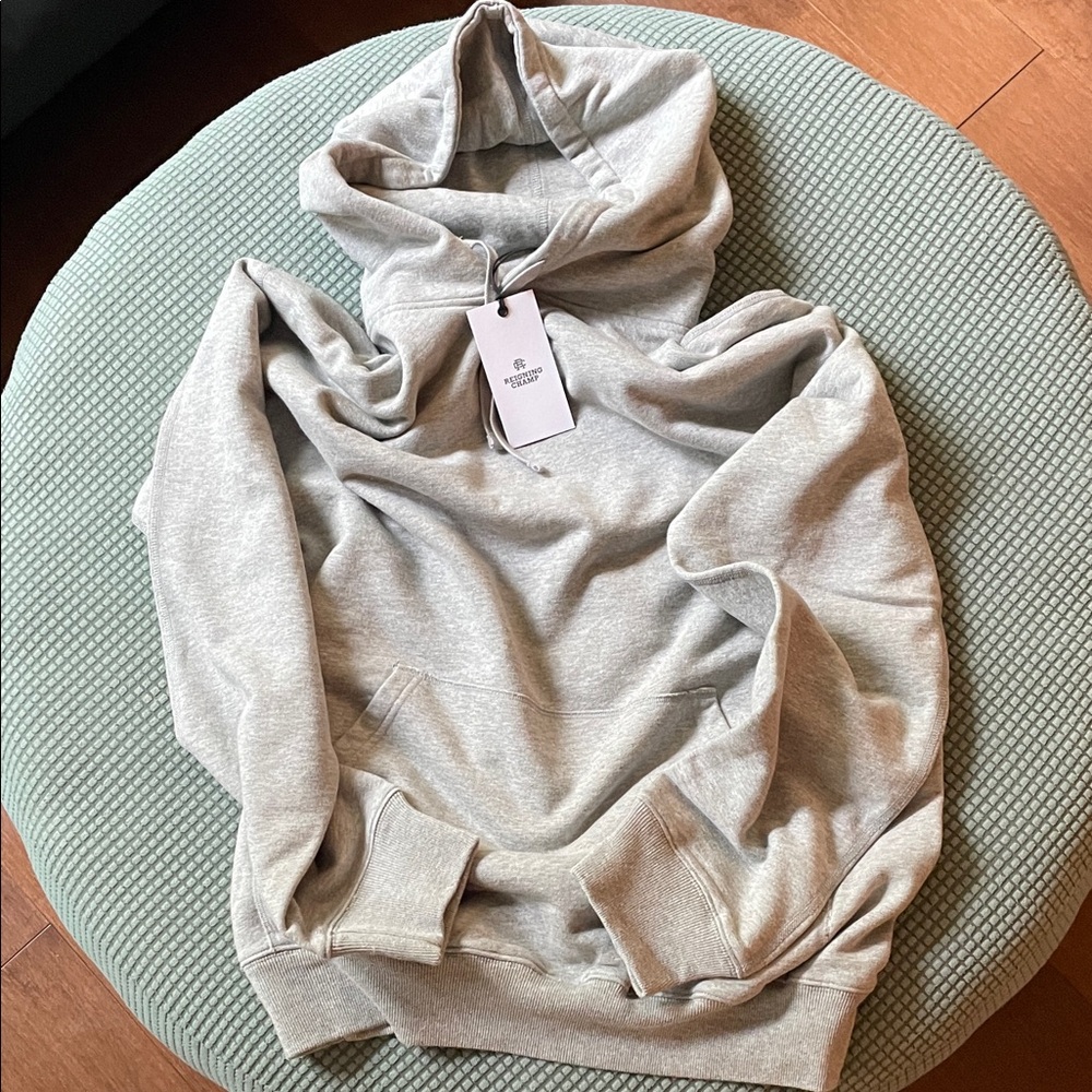 Reigning Champ Light Gray Turtleneck Sweater